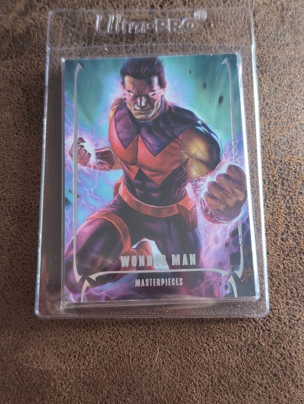 4$ Add On⭐ Marvel Masterpieces Nahuel Grego Silver- Wonder Man #1441/1999 Card